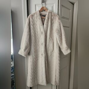 Faux Fur Long Coat